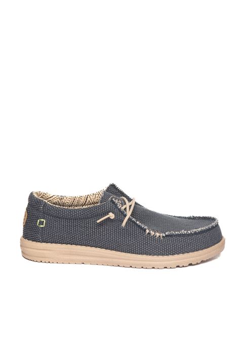 blue braided wally slip on HEY DUDE | 40003WALLY BRAIDED-4NM
